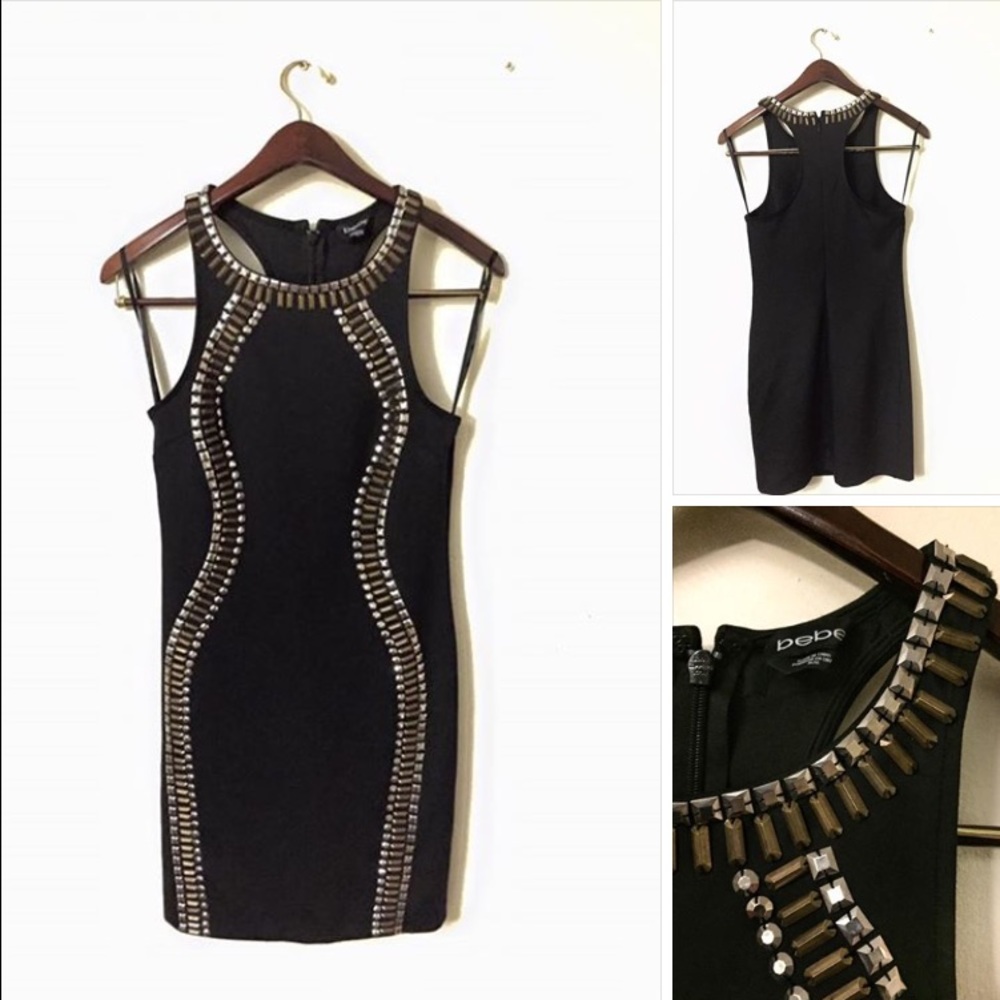Beaded BEBE Dress